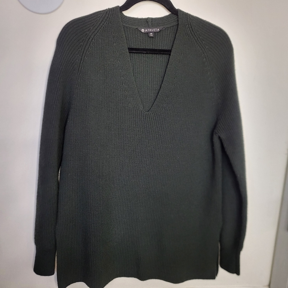 Vguc Athleta Switchback Pullover Sweater Oversize… - image 2